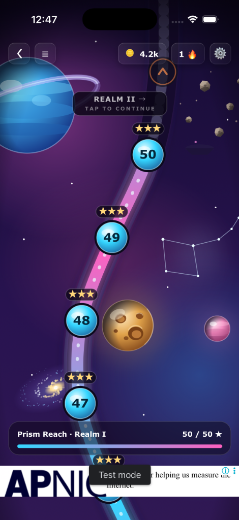 Prism Reach Realm Map