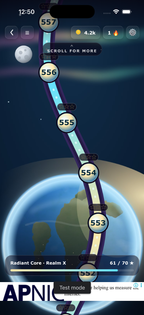 Radiant Core Realm Map