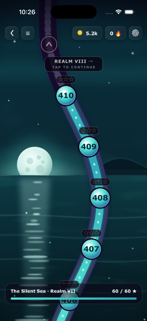 The Silent Sea Realm Map